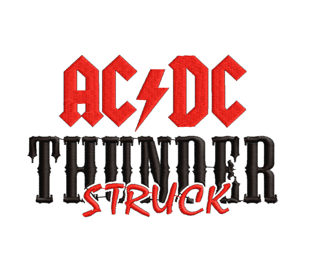 Pack embroidery file ACDC