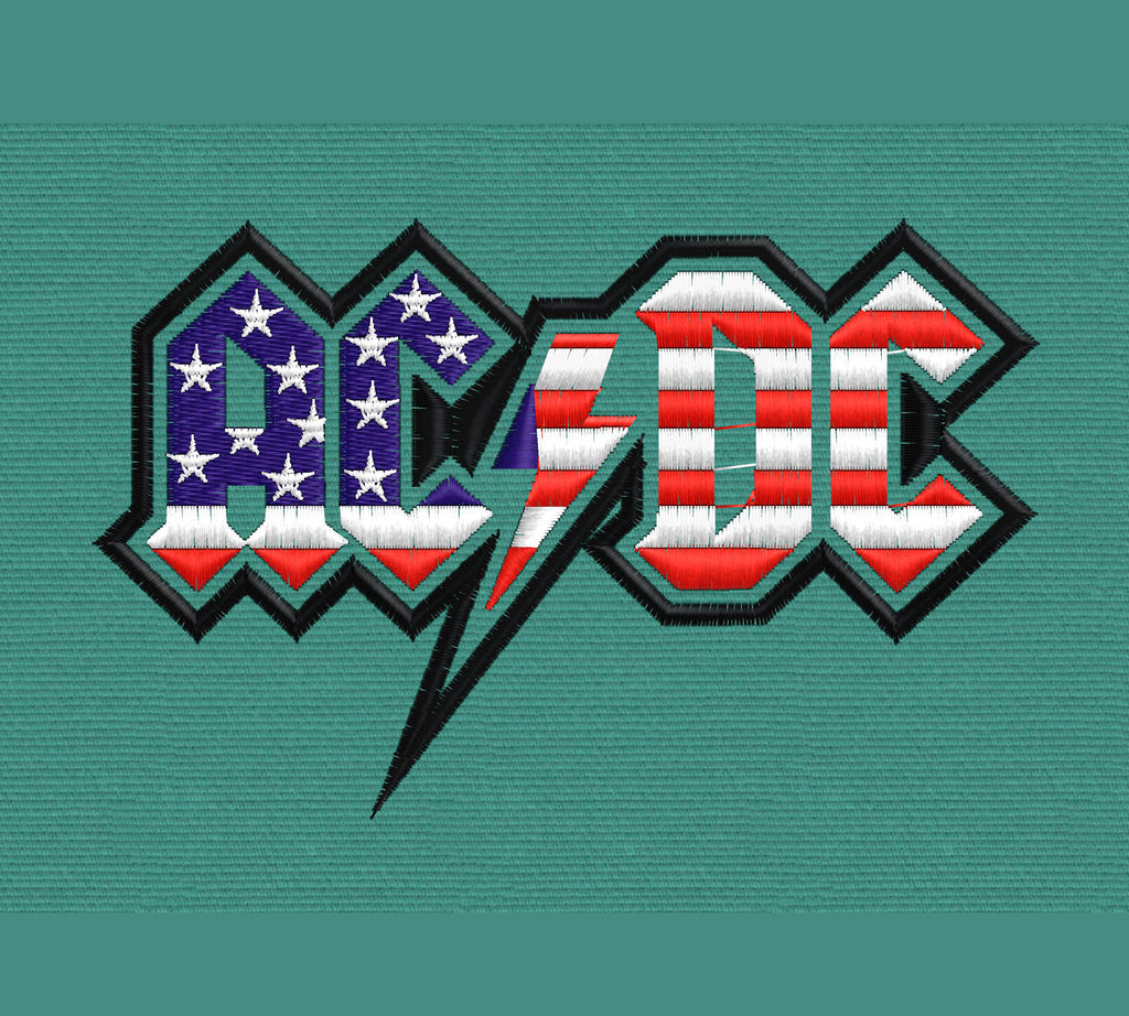 Pack embroidery file ACDC