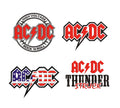 Pack embroidery file ACDC